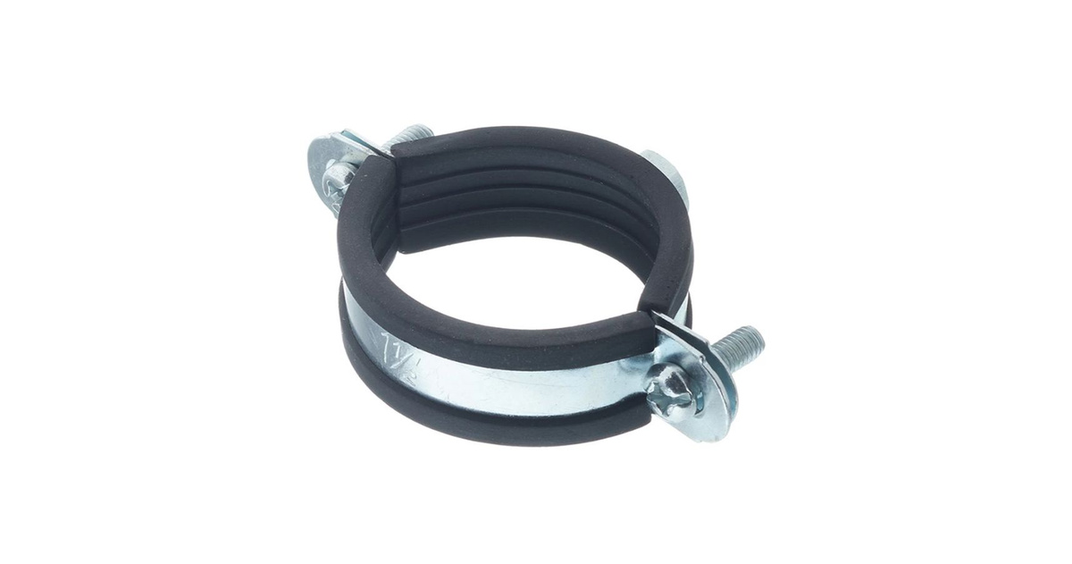 картинка Хомут сантехнический, шпилька+дюбель, 1 1/2", 48-52мм 47-5-048 от базы строительно-отделочных материалов
